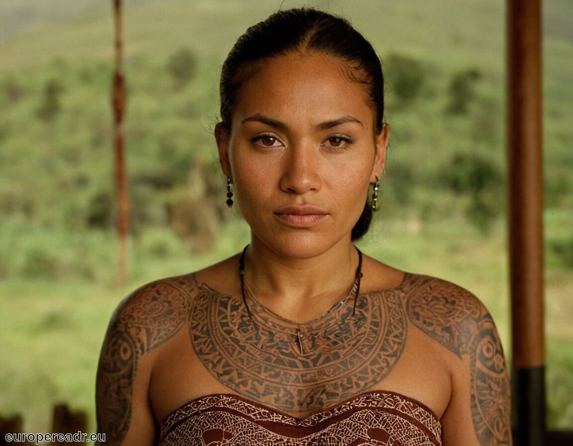 Persönliche Geschichten und Erfahrungen darstellen - Maori Frau Tattoo Bedeutung » Weibliche Identität