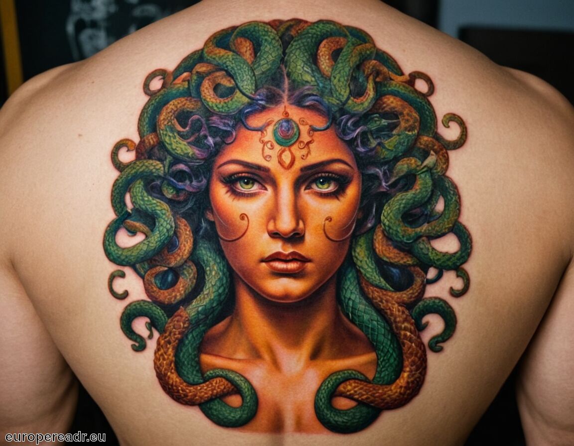 Ästhetische Aspekte des Medusa-Tattoos - Medusa Männer Tattoo Bedeutung » Männliche Identität