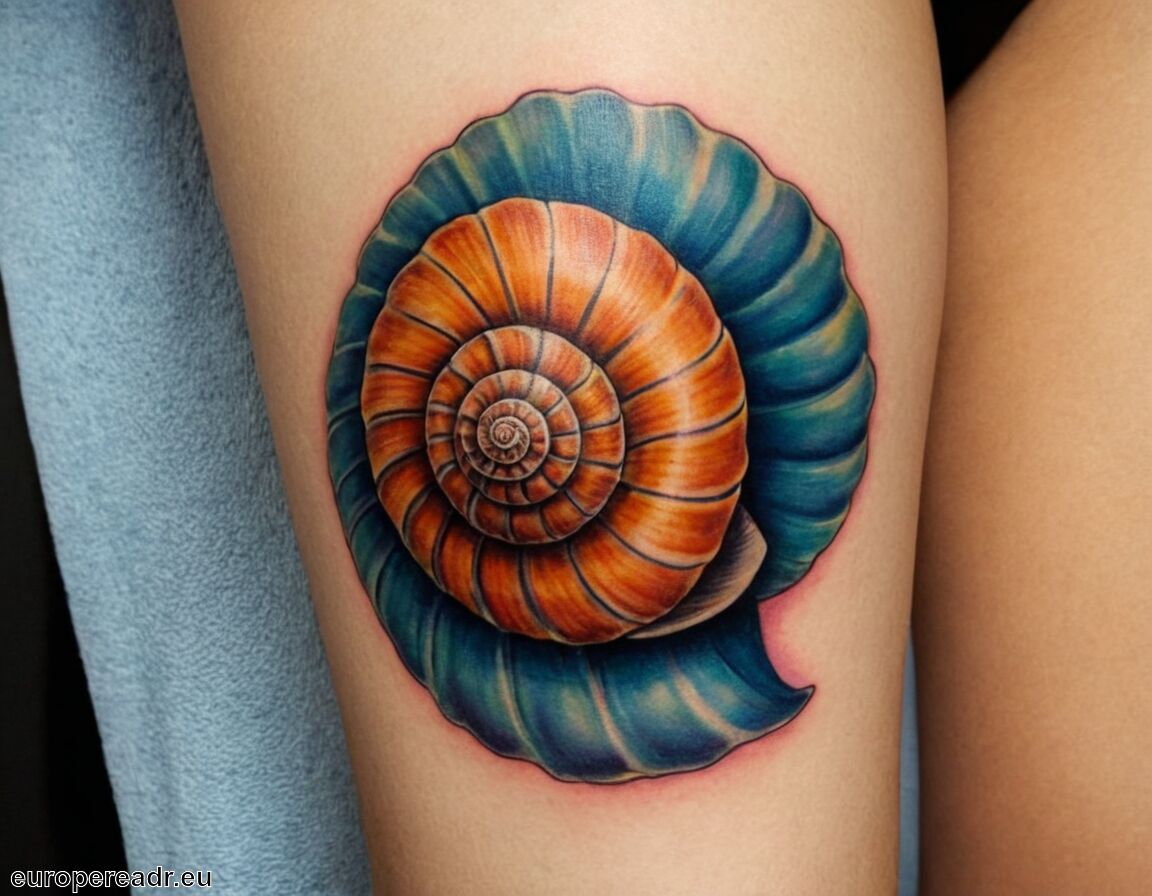 Ausdruck von Individualität   - Muschel Tattoo Bedeutung » Schutz und Geheimnisse