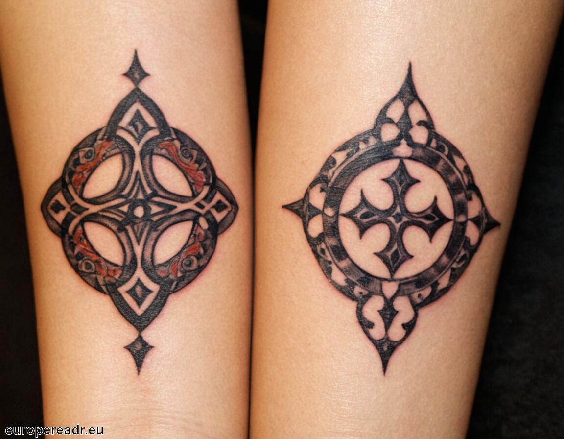 Uniqueness durch individuelle Designs betonen - Mutter-Tochter Tattoo Bedeutung » Unzertrennliche Bindung