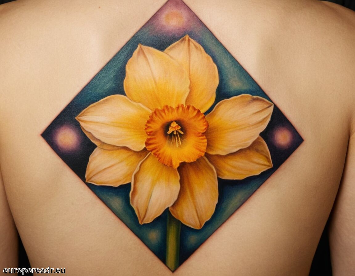 Einzigartigkeit und Individualität betont   - Narzisse Tattoo Bedeutung » Schönheit und Eitelkeit
