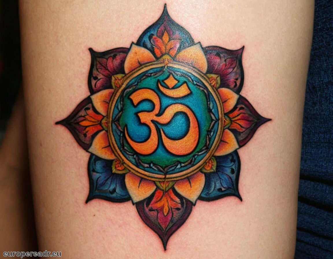 Schutzsymbol in der spirituellen Praxis - Om Zeichen Tattoo Bedeutung » Universelle Wahrheit