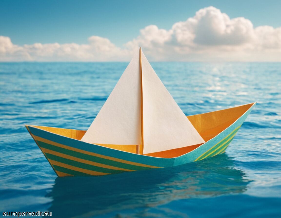 Ausdruck von Individualität und Kreativität   - Papierboot Tattoo Bedeutung » Freiheit und Entdeckung