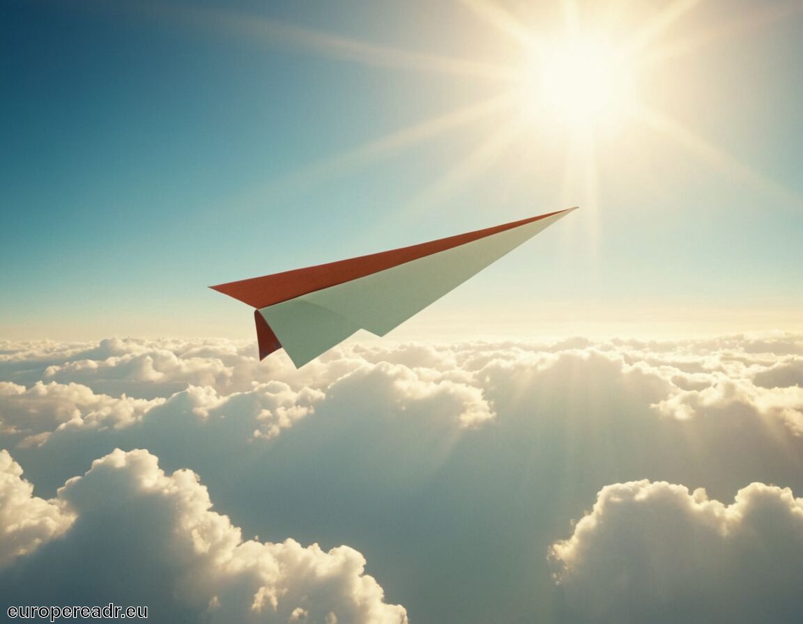 Motiv für persönliche Wachstumsreise - Papierflieger Tattoo Bedeutung » Kindliche Unschuld
