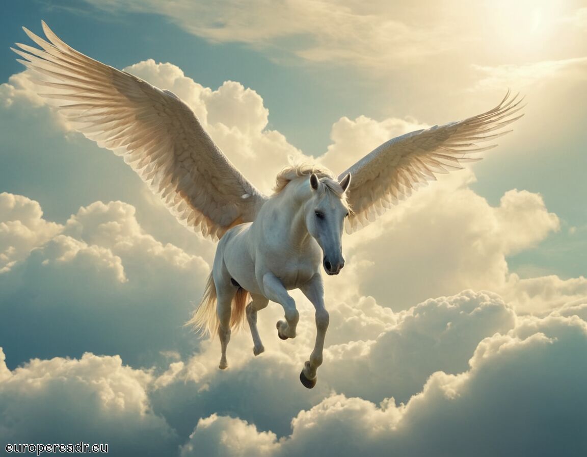 Pegasus in der Kunst und Literatur - Pegasus Tattoo Bedeutung » Inspiration und Unsterblichkeit