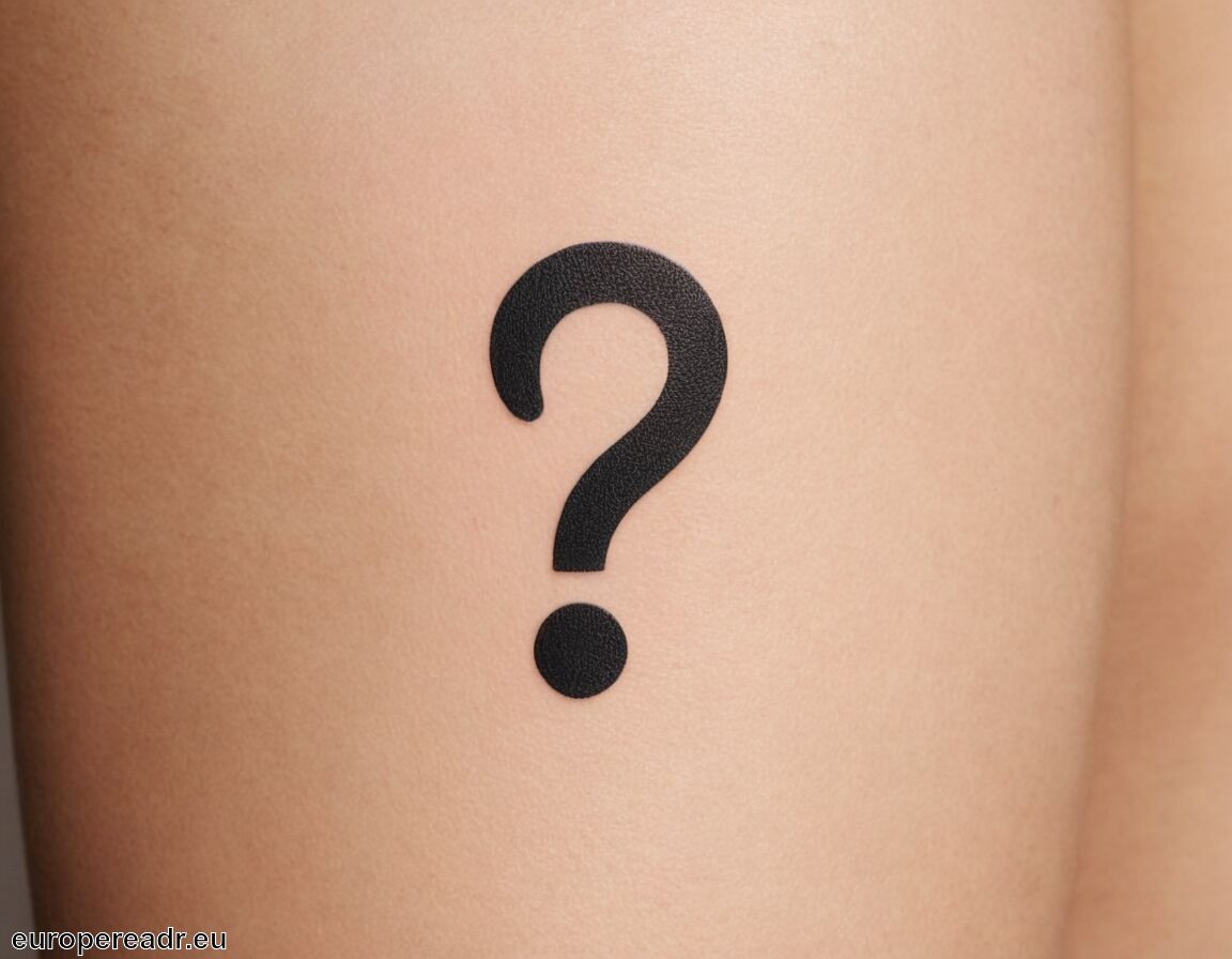 Verbindung von Vergangenheit und Zukunft - Punkt Komma Tattoo Bedeutung » Pause und Fortsetzung