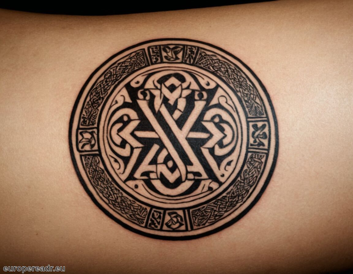 Einfluss auf persönliche Identität und Stärke - Runen Tattoo Bedeutung » Alte Weisheiten und Bedeutungen