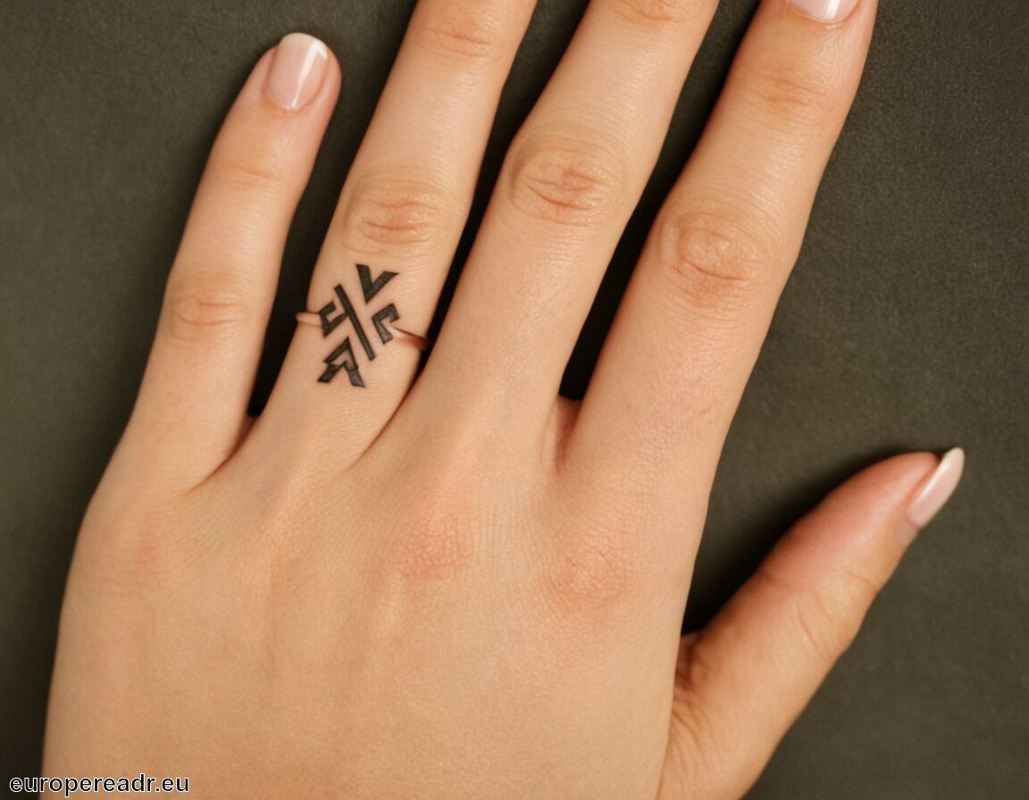 Beliebteste Runen für Finger-Tattoos - Runen Finger Tattoo Bedeutung » Kleine Zeichen mit großer Bedeutung