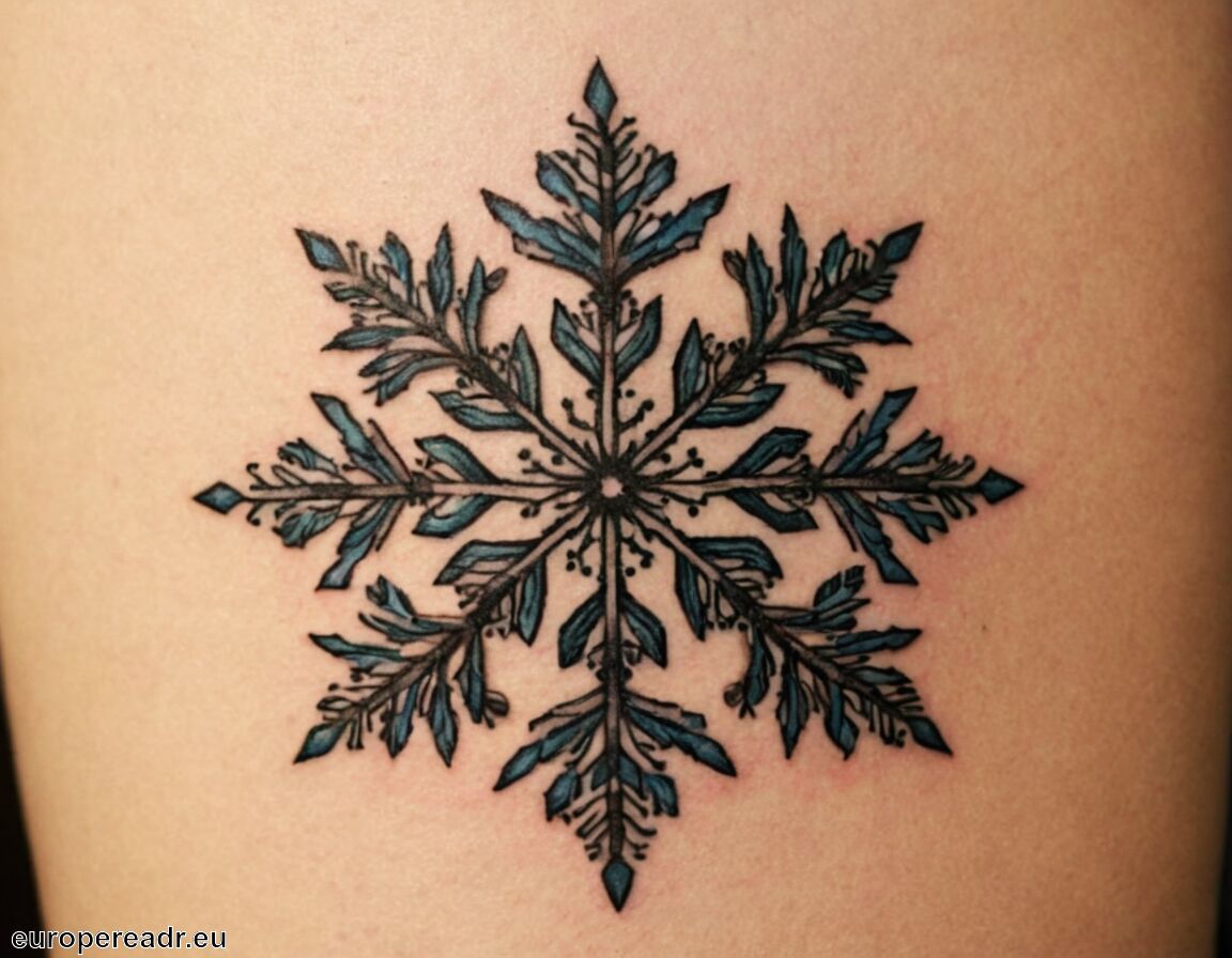 Spirituelle Bedeutung in verschiedenen Kulturen - Schneeflocke Tattoo Bedeutung » Einzigartigkeit