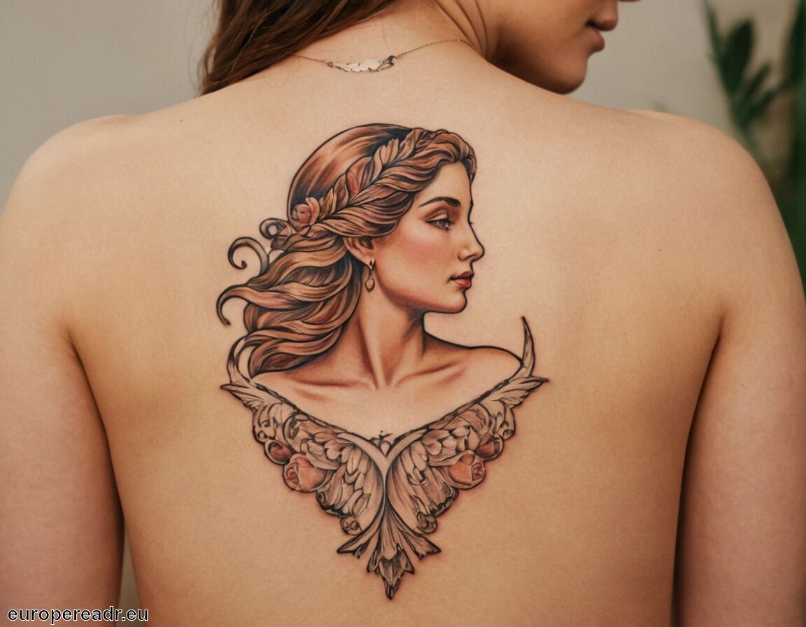 Ermutigung zu Selbstliebe und Akzeptanz - Aphrodite Tattoo Bedeutung » Liebe und Schönheit