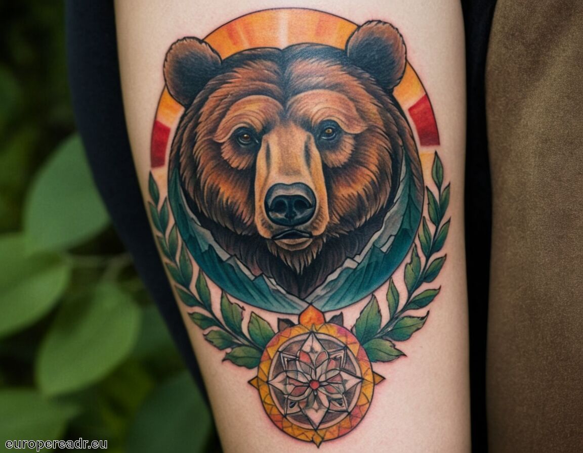 Spirituelle Bedeutung in verschiedenen Kulturen - Bär Tattoo Bedeutung » Stärke und Mut