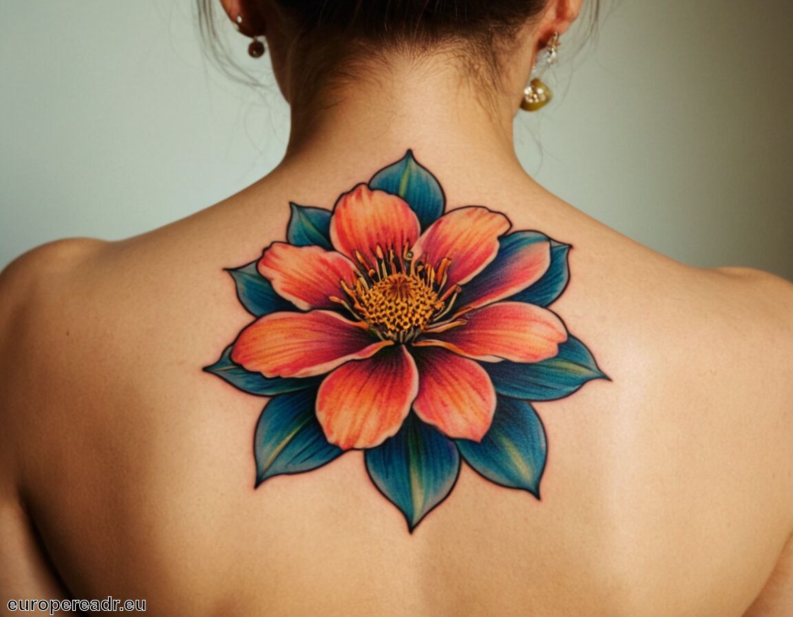Farbauswahl beeinflusst Wahrnehmung und Bedeutung - Blume Tattoo Bedeutung » Schönheit und Vergänglichkeit
