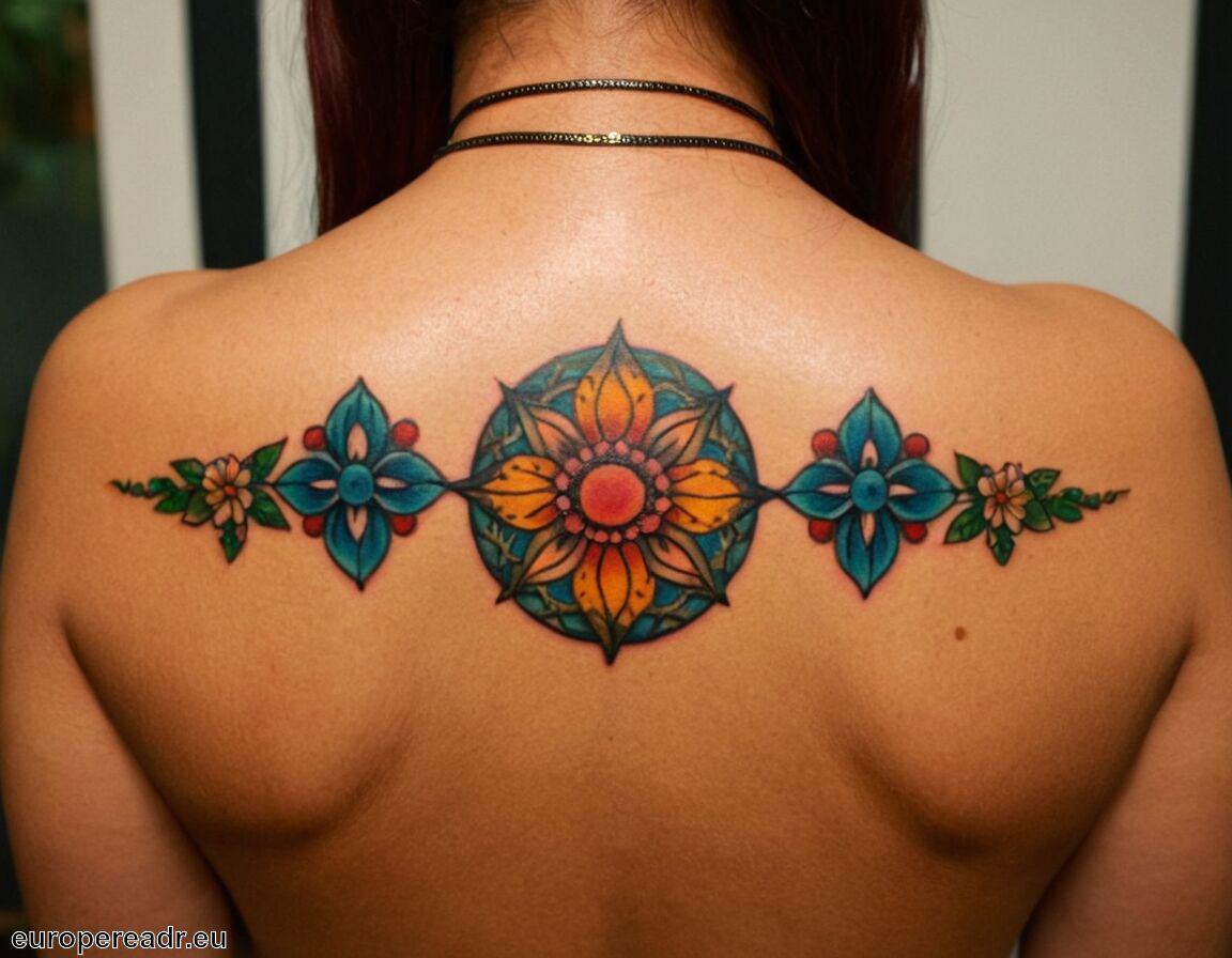 Emotionale Botschaft des Tattoos - Drei Punkte Tattoo Bedeutung » Mi vida loca Symbol