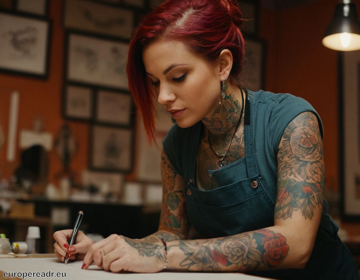 Tattoo-Trends und deren Einfluss auf Esther   - Esther Sedlaczek Tattoo Bedeutung » Kunst und Aussage