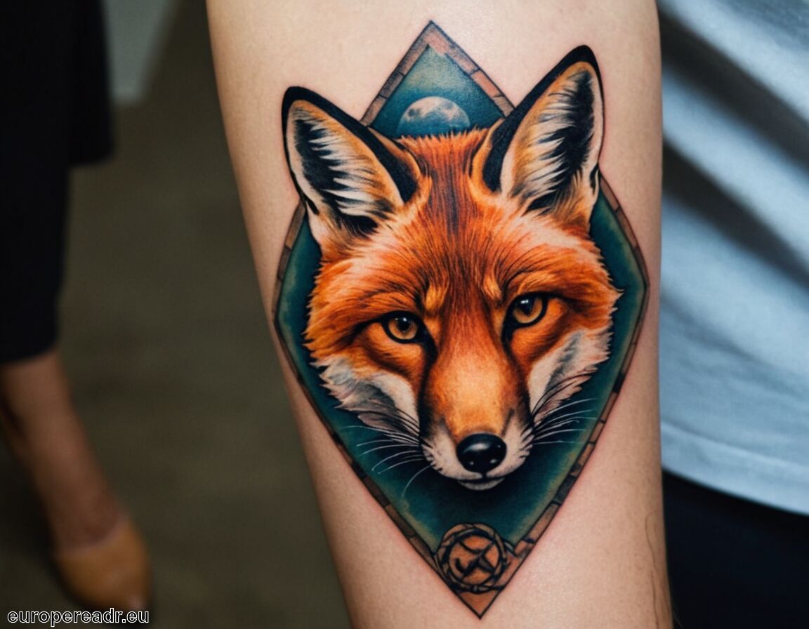 Hinweise auf Überlebensstrategien - Fuchs Tattoo Bedeutung » Schlauheit und Anpassungsfähigkeit