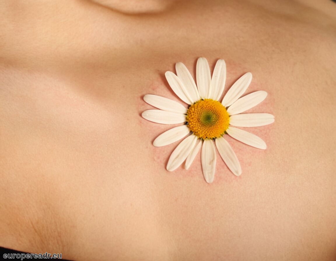 Erinnert an Vergänglichkeit des Lebens - Gänseblümchen Tattoo Bedeutung » Unschuld und Reinheit
