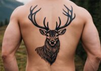 Hirschgeweih Tattoo Bedeutung » Männlichkeit und Kraft