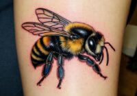 Hummel Tattoo Bedeutung » Fleiß und Durchhaltevermögen