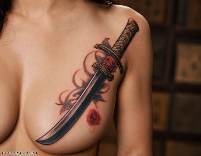 Katana Tattoo Bedeutung » Ehre und Disziplin