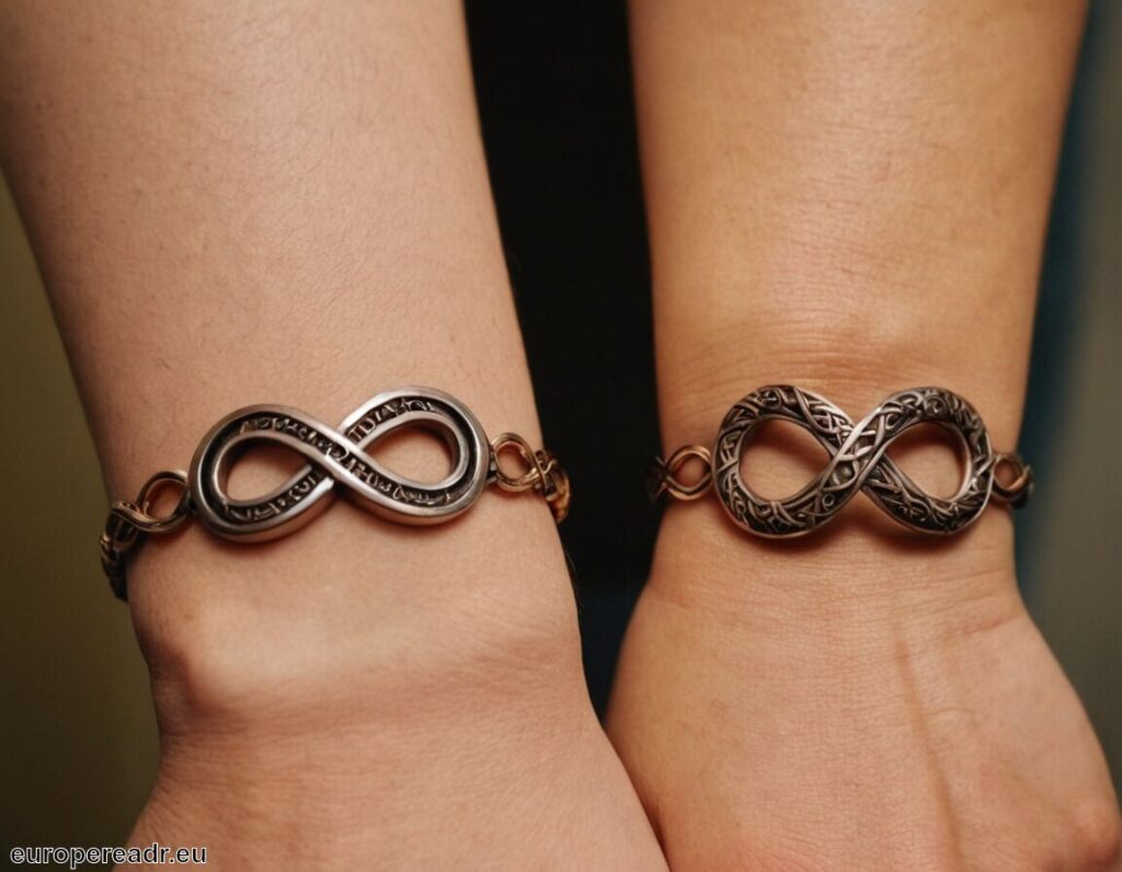 2 Ringe Arm Tattoo Bedeutung » Verbindung und Unendlichkeit - EuropeReadr