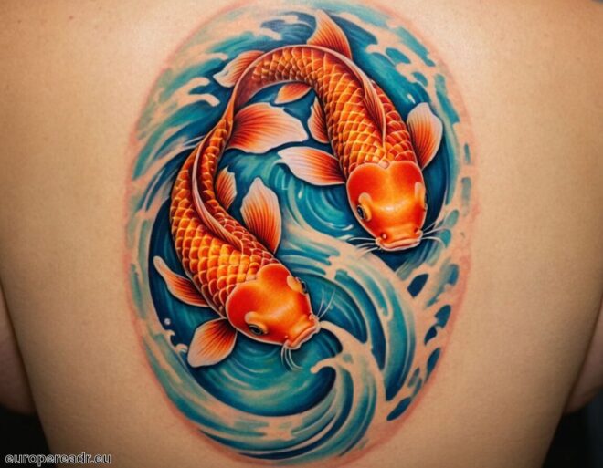Koi Tattoo Bedeutung » Liebe und Erfolg