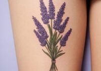 Lavendel Tattoo Bedeutung » Ruhe und Gelassenheit