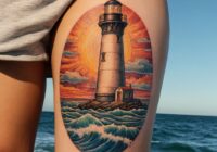 Leuchtturm Tattoo Bedeutung » Wegweiser in der Dunkelheit