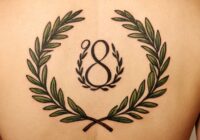 Lorbeerkranz Tattoo Bedeutung » Sieg und Ehre