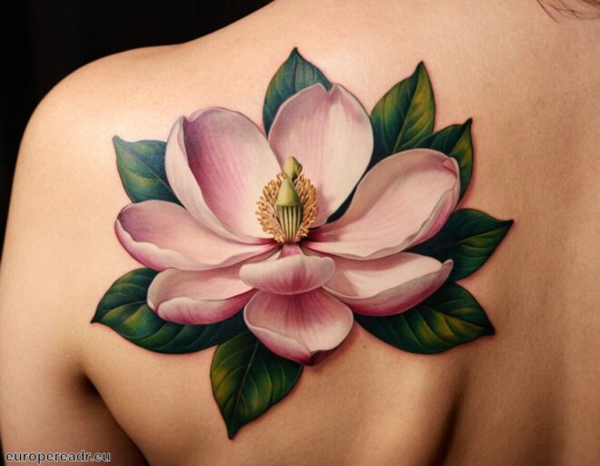 Magnolie Tattoo Bedeutung » Würde und Anmut
