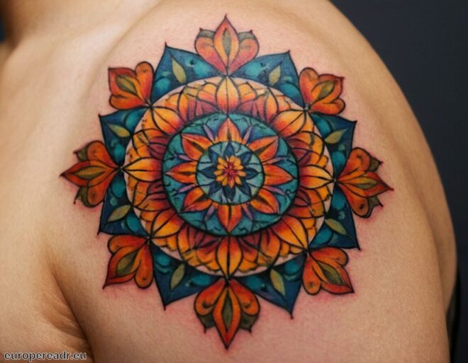 Mandala Tattoo Bedeutung » Ganzheit und Harmonie