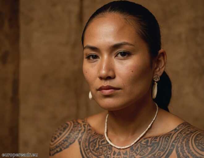 Maori Frau Tattoo Bedeutung » Weibliche Identität