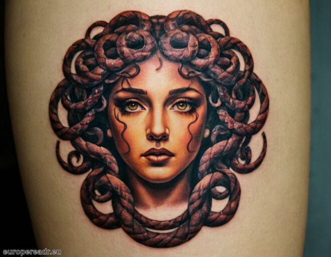 Medusa sexuelle Gewalt Tattoo Bedeutung » Mut und Widerstand