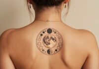 Mondphasen Tattoo Bedeutung » Wandel und Entwicklung