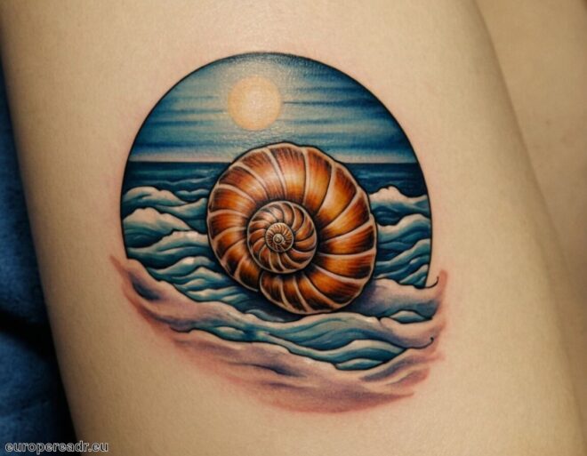 Muschel Tattoo Bedeutung » Schutz und Geheimnisse