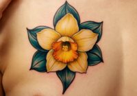 Narzisse Tattoo Bedeutung » Schönheit und Eitelkeit