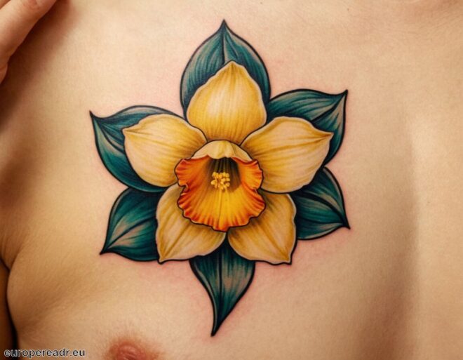 Narzisse Tattoo Bedeutung » Schönheit und Eitelkeit
