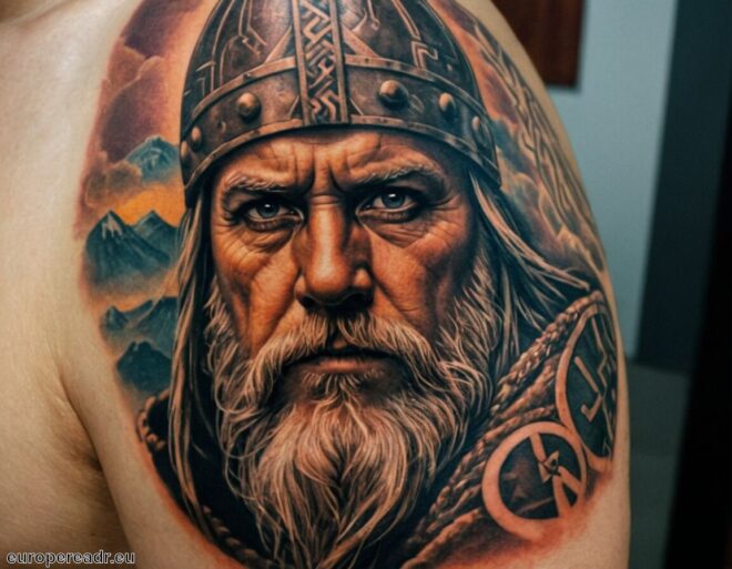 Odin Tattoo Bedeutung » Weisheit und Macht