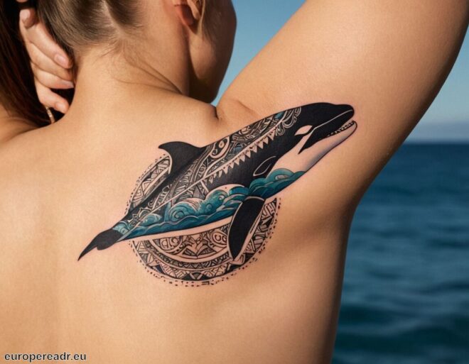 Orca Tattoo Bedeutung » Gemeinschaft und Schutz