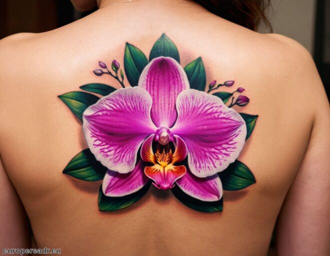 Orchideen Tattoo Bedeutung » Schönheit und Eleganz