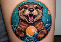 Otter Tattoo Bedeutung » Verspieltheit und Freude