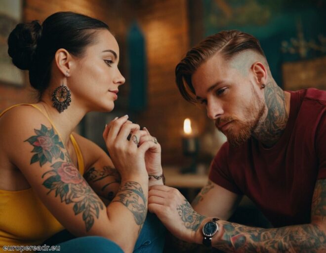 Partner mit Tattoo Bedeutung » Gemeinsame Identität