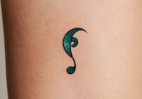 Punkt Komma Tattoo Bedeutung » Pause und Fortsetzung