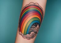 Regenbogen Tattoo Bedeutung » Hoffnung und Vielfalt