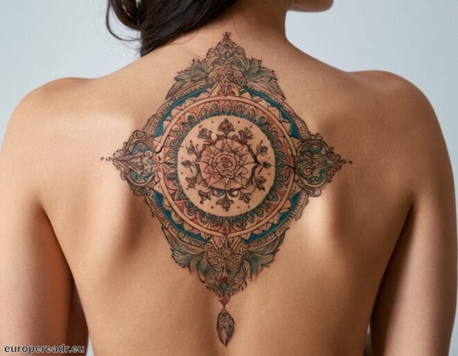 Rücken Frau Tattoo Bedeutung » Weibliche Anmut