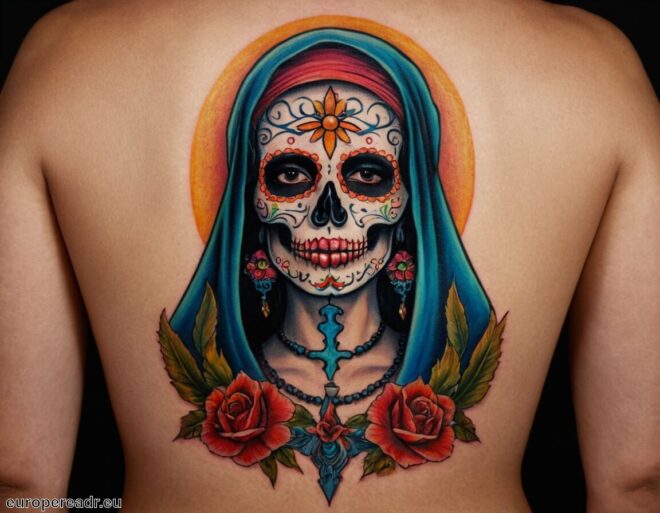 Santa Muerte Tattoo Bedeutung » Ehrfurcht und Glaube
