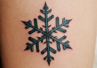 Schneeflocke Tattoo Bedeutung » Einzigartigkeit