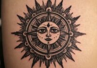 Schwarze Sonne Tattoo Bedeutung » Symbol für Geheimwissen