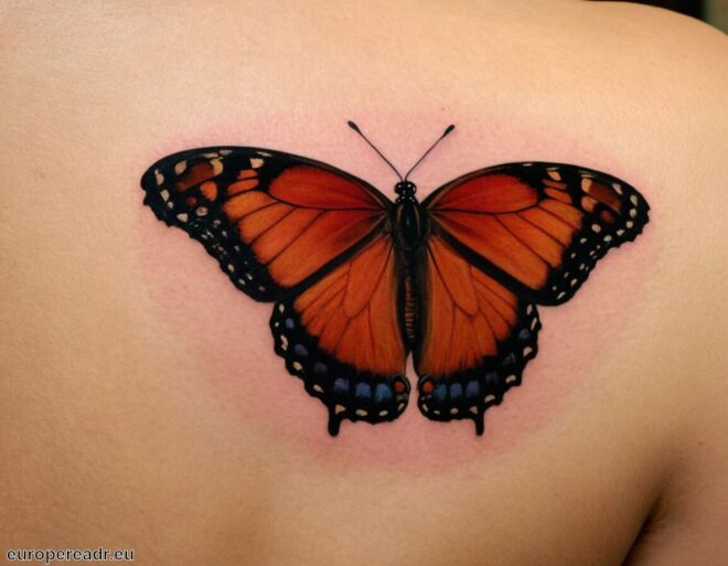 Semikolon-Schmetterling Tattoo Bedeutung » Transformation