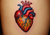 Anatomisches Herz Tattoo Bedeutung » Leidenschaft und Leben