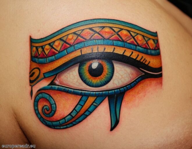 Auge des Horus Tattoo Bedeutung » Schutz und Gesundheit